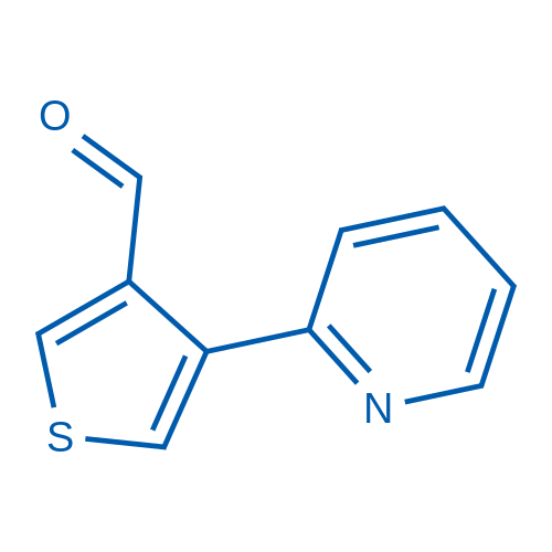 4-(Pyridin-2-yl)thiophene-3-carbaldehyde 1g