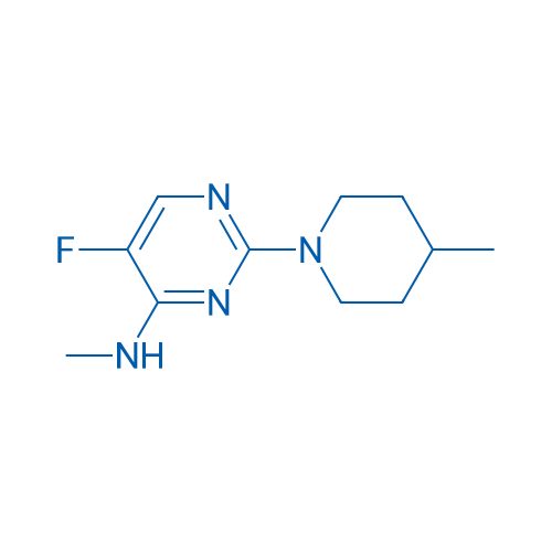 5-Fluoro-N-methyl-2-(4-methylpiperidin-1-yl)pyrimidin-4-amine 1g