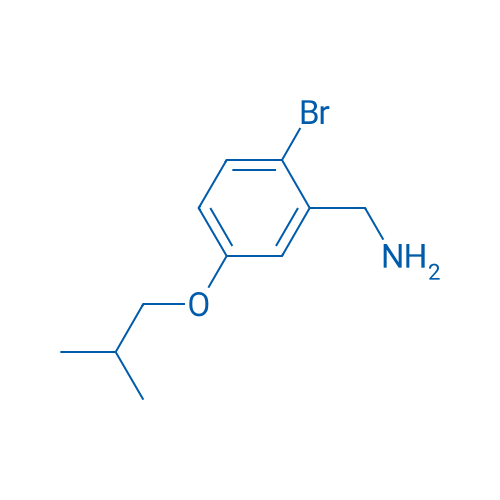 (2-Bromo-5-isobutoxyphenyl)methanamine 5g