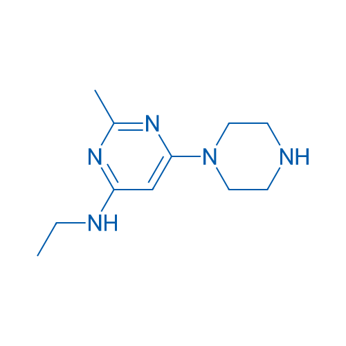 N-Ethyl-2-methyl-6-(piperazin-1-yl)pyrimidin-4-amine 10g
