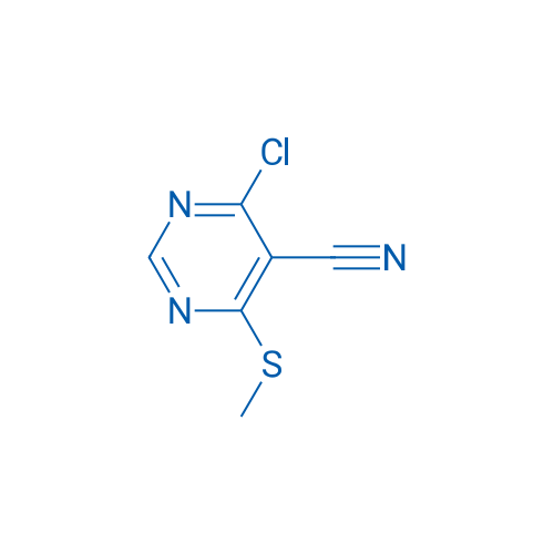 4-Chloro-6-(methylthio)pyrimidine-5-carbonitrile 100mg