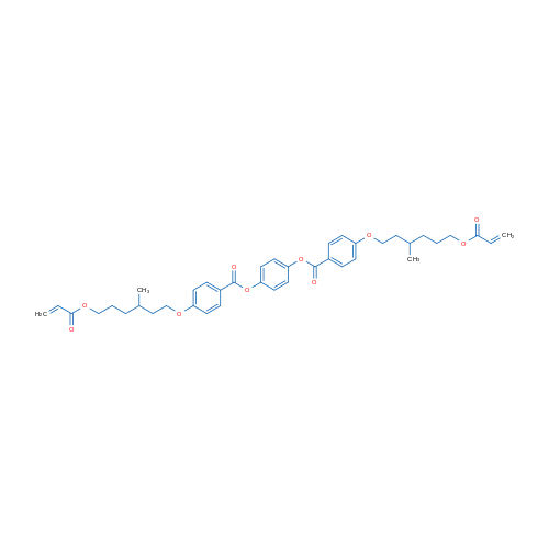 1,4-Phenylene bis(4-((6-(acryloyloxy)-3-methylhexyl)oxy)benzoate) 1g