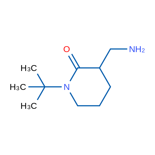 3-(Aminomethyl)-1-tert-butylpiperidin-2-one 1g