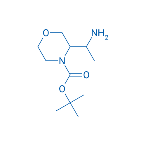tert-Butyl 3-(1-aminoethyl)morpholine-4-carboxylate 250mg