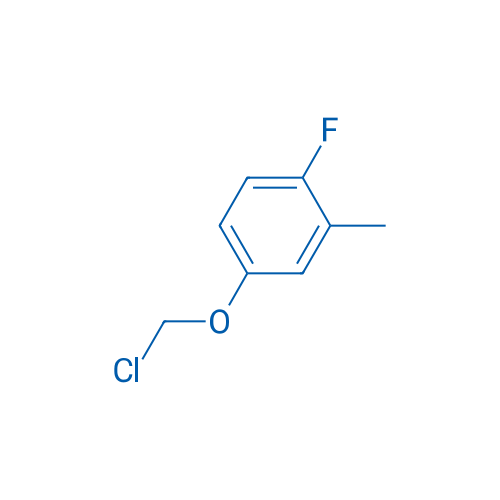 4-(Chloromethoxy)-1-fluoro-2-methylbenzene 1g