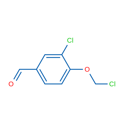 3-Chloro-4-(chloromethoxy)benzaldehyde 1g