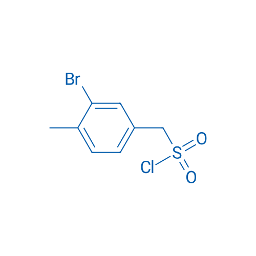 (3-Bromo-4-methylphenyl)methanesulfonyl chloride 1g