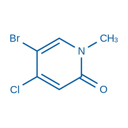 5-Bromo-4-chloro-1-methylpyridin-2(1h)-one 100mg