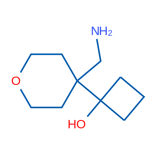 1-[4-(Aminomethyl)oxan-4-yl]cyclobutan-1-ol 1g