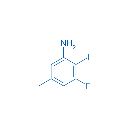 3-Fluoro-2-iodo-5-methylaniline 250mg