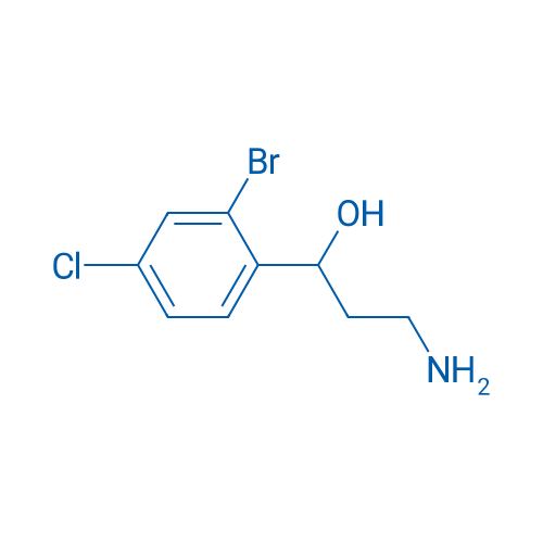 3-Amino-1-(2-bromo-4-chlorophenyl)propan-1-ol 1g