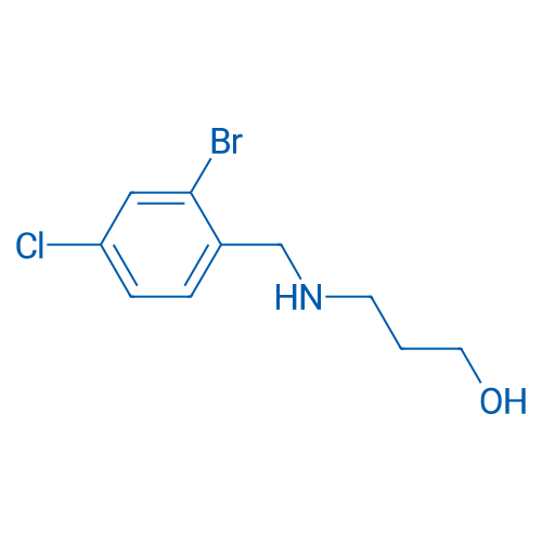 3-{[(2-bromo-4-chlorophenyl)methyl]amino}propan-1-ol 1g