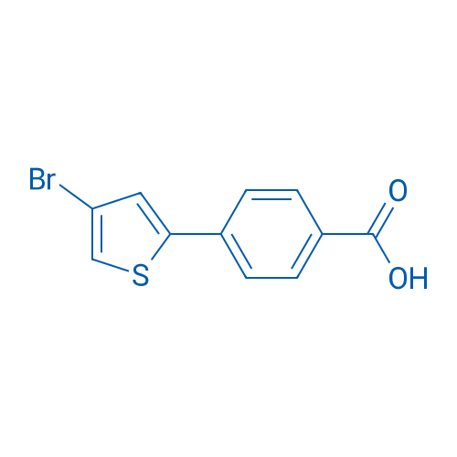 4-(4-Bromothiophen-2-yl)benzoic acid 1g
