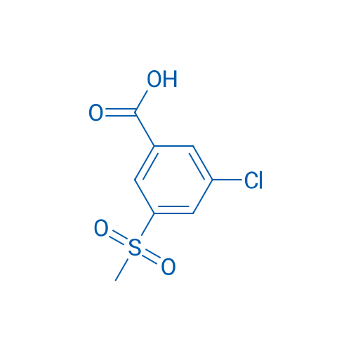 3-Chloro-5-methanesulfonylbenzoic acid 250mg