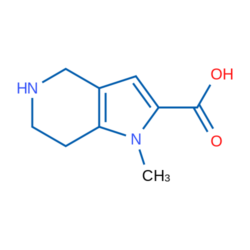 1-Methyl-4,5,6,7-tetrahydro-1H-pyrrolo[3,2-c]pyridine-2-carboxylic acid 1g