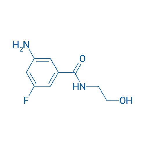 3-Amino-5-fluoro-N-(2-hydroxyethyl)benzamide 1g