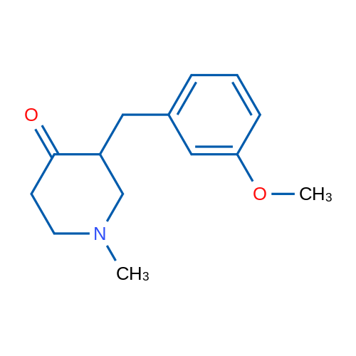 3-(3-Methoxybenzyl)-1-methylpiperidin-4-one 1g