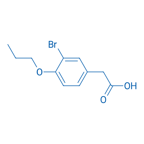 2-(3-Bromo-4-propoxyphenyl)acetic acid 250mg