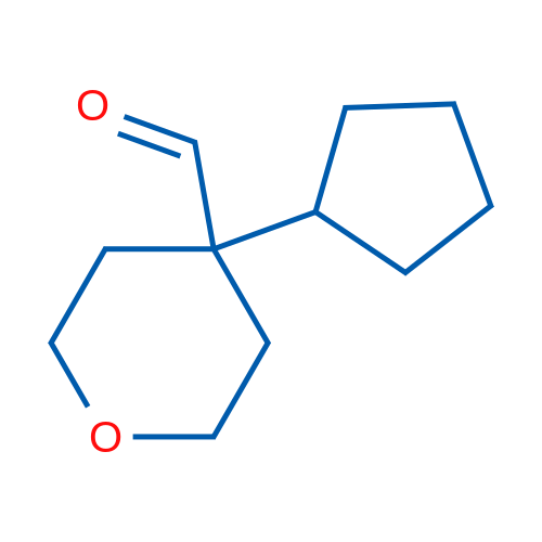 4-Cyclopentyloxane-4-carbaldehyde 1g