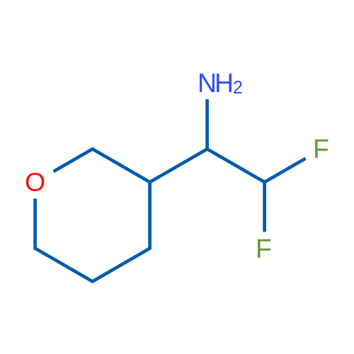 2,2-Difluoro-1-(oxan-3-yl)ethan-1-amine 1g