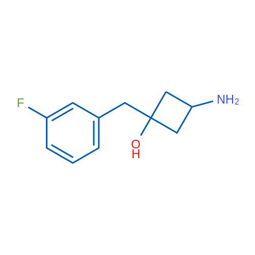 3-Amino-1-[(3-fluorophenyl)methyl]cyclobutan-1-ol 1g