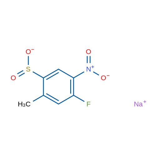 Sodium 4-fluoro-2-methyl-5-nitrobenzene-1-sulfinate 1g
