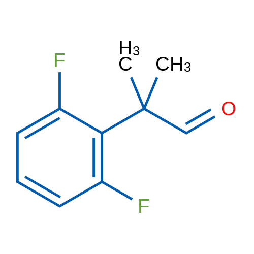 2-(2,6-Difluorophenyl)-2-methylpropanal 1g