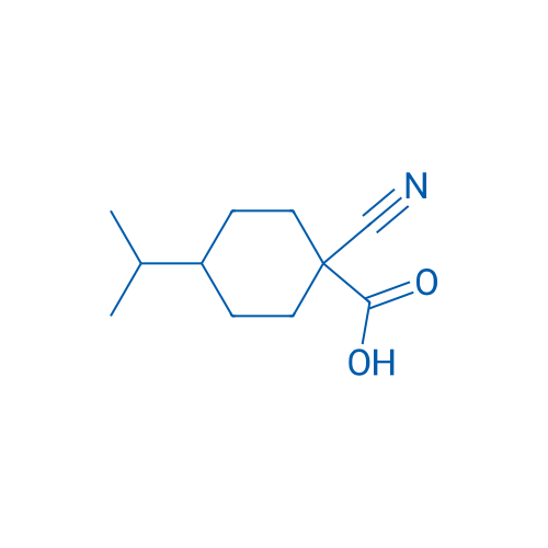 1-Cyano-4-(propan-2-yl)cyclohexane-1-carboxylic acid 1g