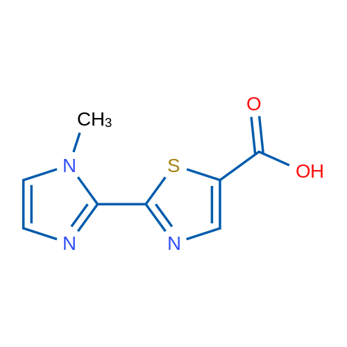 2-(1-Methyl-1h-imidazol-2-yl)-1,3-thiazole-5-carboxylic acid 1g