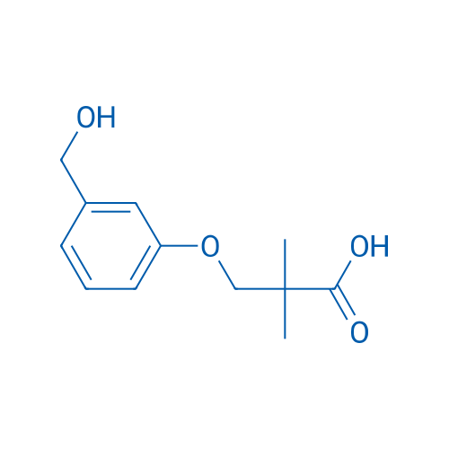 3-(3-(Hydroxymethyl)phenoxy)-2,2-dimethylpropanoic acid 1g