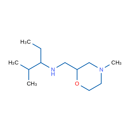 [(4-Methylmorpholin-2-yl)methyl](2-methylpentan-3-yl)amine 1g