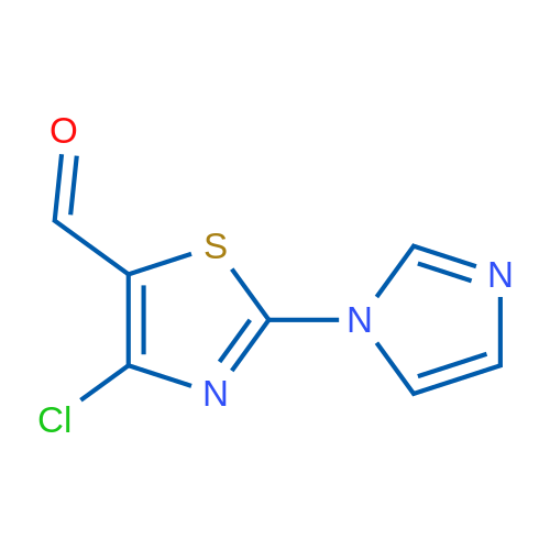 4-Chloro-2-(1H-imidazol-1-yl)-1,3-thiazole-5-carbaldehyde 1g