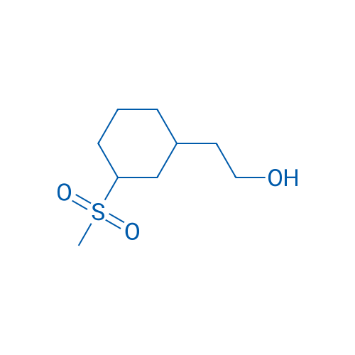 2-(3-Methanesulfonylcyclohexyl)ethan-1-ol 1g