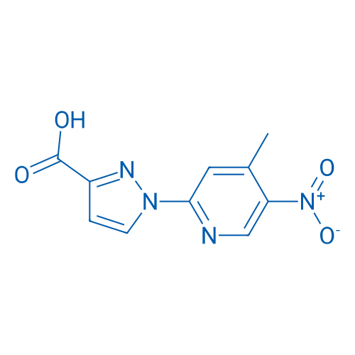 1-(4-Methyl-5-nitropyridin-2-yl)-1h-pyrazole-3-carboxylic acid 1g