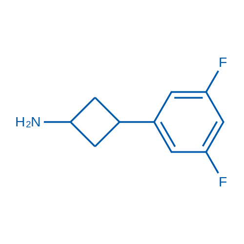 3-(3,5-Difluorophenyl)cyclobutan-1-amine 1g