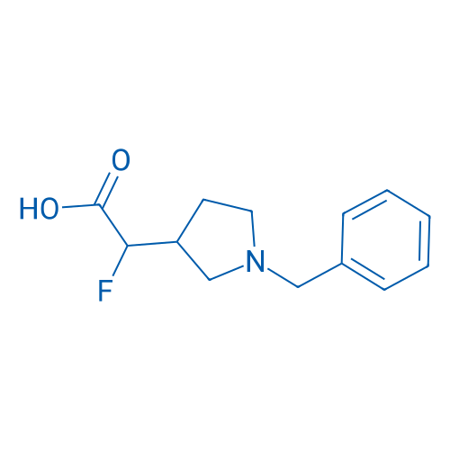 2-(1-Benzylpyrrolidin-3-yl)-2-fluoroacetic acid 5g