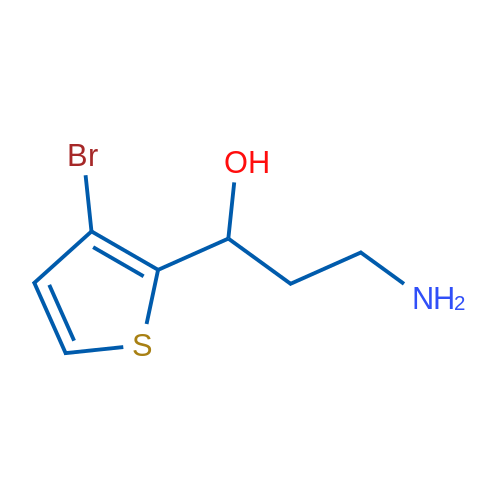 3-Amino-1-(3-bromothiophen-2-yl)propan-1-ol 1g