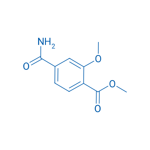 Methyl 4-carbamoyl-2-methoxybenzoate 250mg