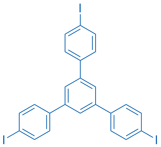4,4''-Diiodo-5'-(4-iodophenyl)-1,1':3',1''-terphenyl 250mg