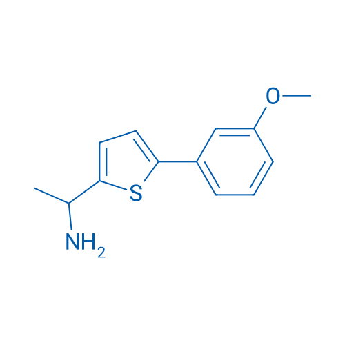 1-(5-(3-Methoxyphenyl)thiophen-2-yl)ethan-1-amine 1g