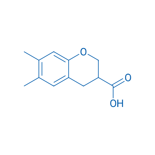 6,7-Dimethyl-3,4-dihydro-2H-1-benzopyran-3-carboxylic acid 1g