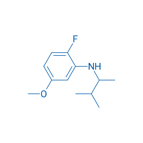 2-Fluoro-5-methoxy-N-(3-methylbutan-2-yl)aniline 5g