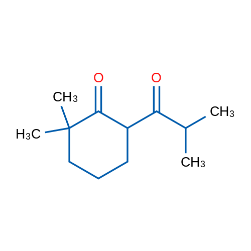 2,2-Dimethyl-6-(2-methylpropanoyl)cyclohexan-1-one 1g