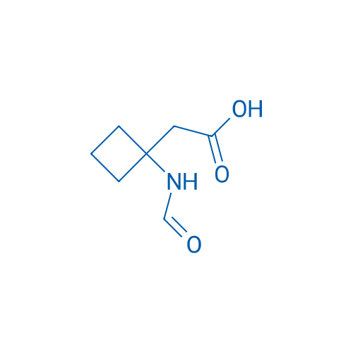2-(1-Formamidocyclobutyl)acetic acid 1g