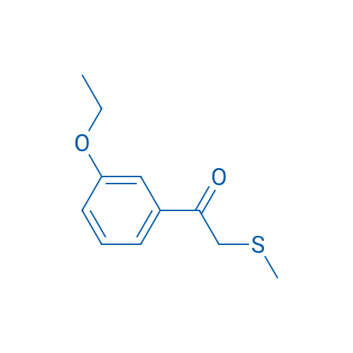 1-(3-ethoxyphenyl)-2-(methylsulfanyl)ethan-1-one 5g