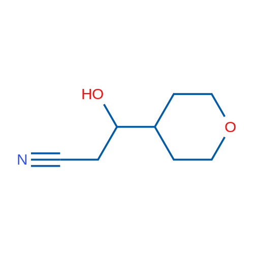 3-Hydroxy-3-(oxan-4-yl)propanenitrile 1g