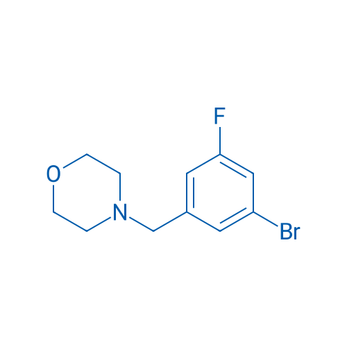 4-(3-bromo-5-fluorobenzyl)morpholine 1g