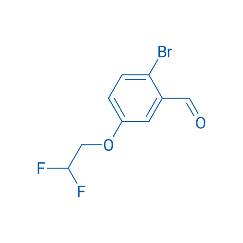 2-Bromo-5-(2,2-difluoroethoxy)benzaldehyde 5g
