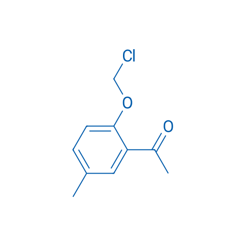 1-[2-(Chloromethoxy)-5-methylphenyl]ethan-1-one 1g