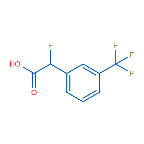 2-Fluoro-2-[3-(trifluoromethyl)phenyl]acetic acid 1g